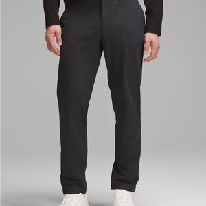 Lululemon ABC Classic Trousers. Waist 33 by 32 inch length. Obsidian gray.